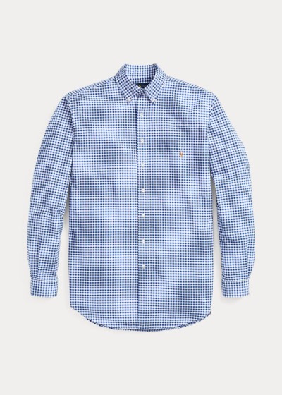 Camisa Polo Ralph Lauren Gingham Homem 85692-LIQO